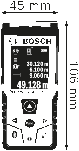 博世GLM 50 C /50米手持激光测距仪 博世GLM 50 C /50米手持激光测距仪