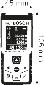 博世GLM 50 C /50米手持激光测距仪